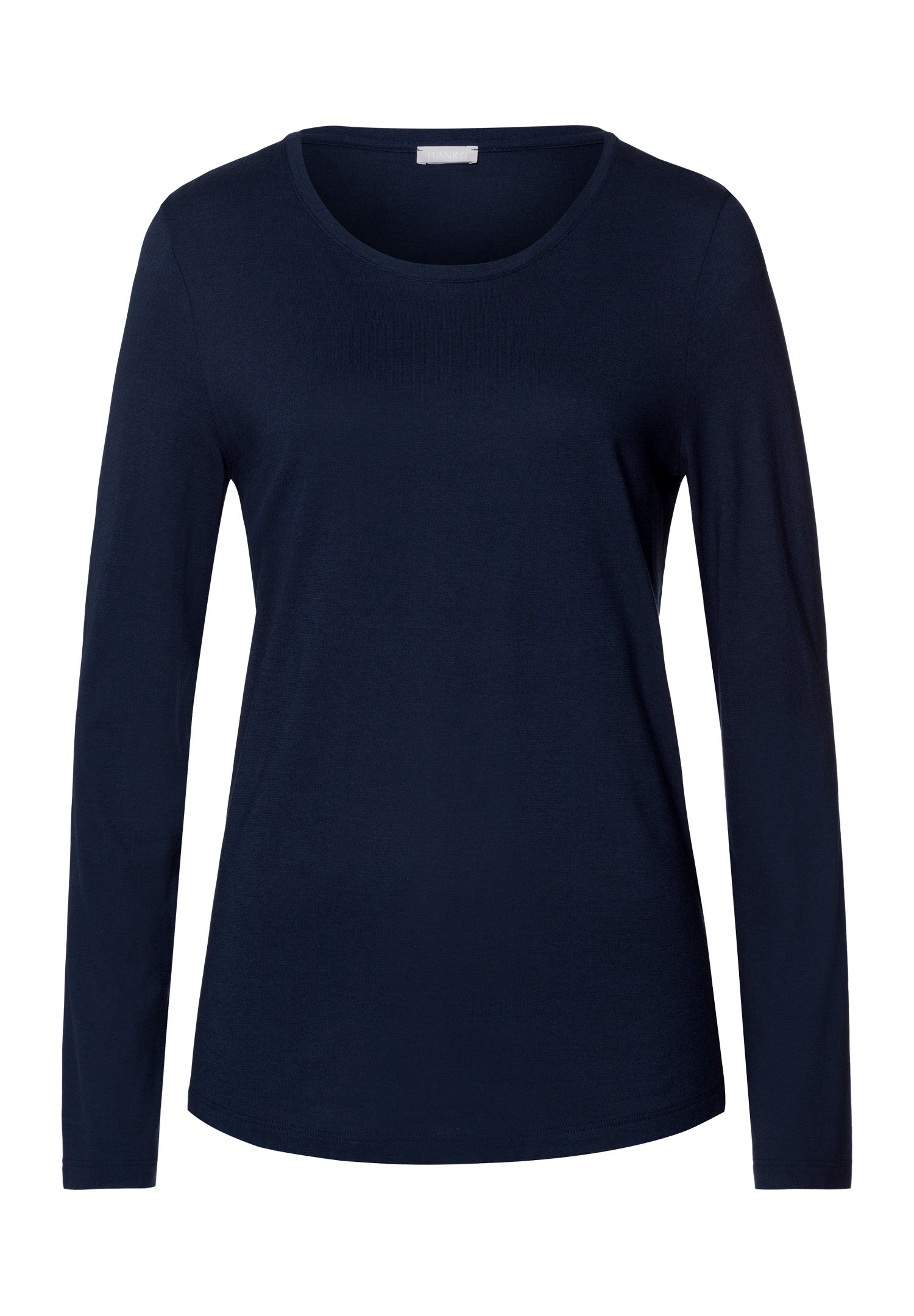 Sleep And Lounge Relaxed Round Neck Top | Deep Navy 74844-1610