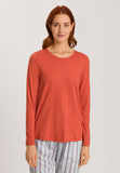 74844 Sleep And Lounge Long Sleeve Shirt - 2293 Ripe Apple