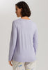Sleep And Lounge Relaxed Round Neck Top | Purple Heather 74844-2474