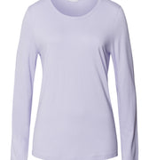 Sleep And Lounge Relaxed Round Neck Top | Purple Heather 74844-2474