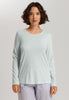 Sleep And Lounge Relaxed Round Neck Top | Vapor 74844-2534