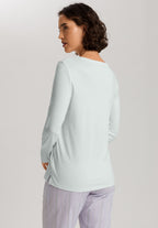 Sleep And Lounge Relaxed Round Neck Top | Vapor 74844-2534