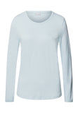 Sleep And Lounge Relaxed Round Neck Top | Delicate Blue 74844-2535