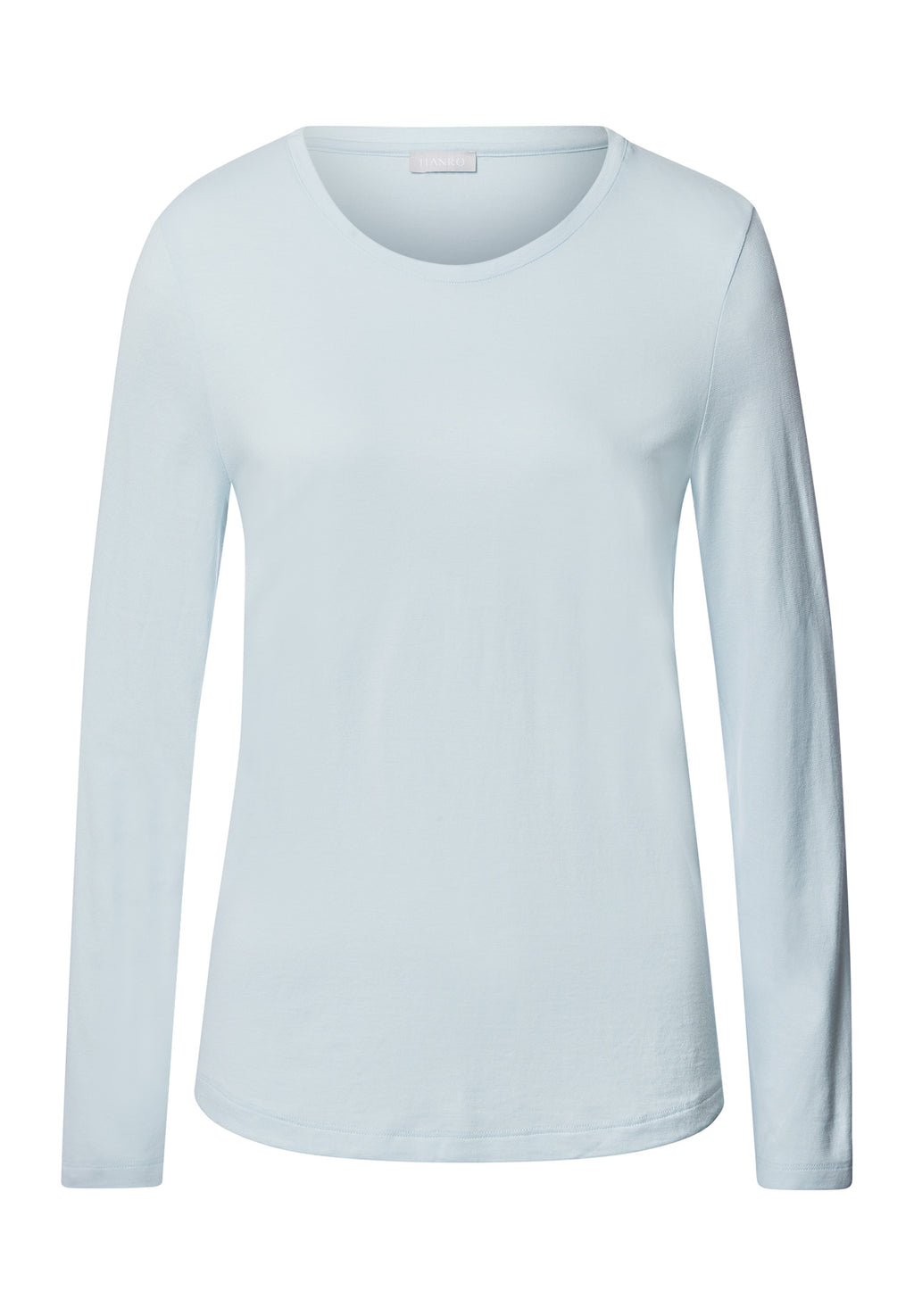 Sleep And Lounge Relaxed Round Neck Top | Delicate Blue 74844-2535