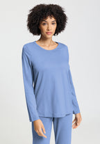 Sleep And Lounge Relaxed Round Neck Top | Bluebird 74844-2599