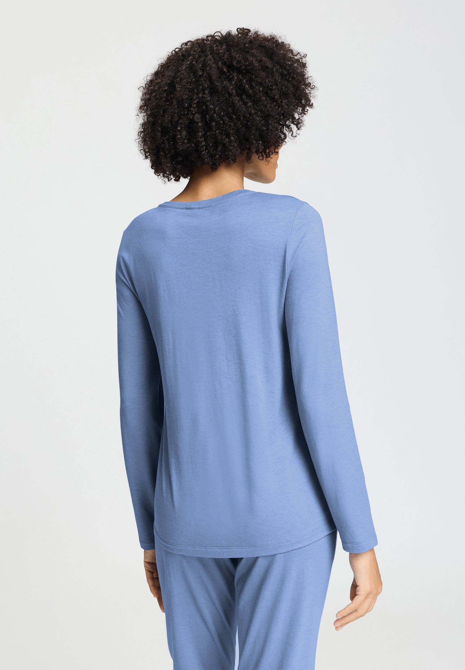 Sleep And Lounge Relaxed Round Neck Top | Bluebird 74844-2599