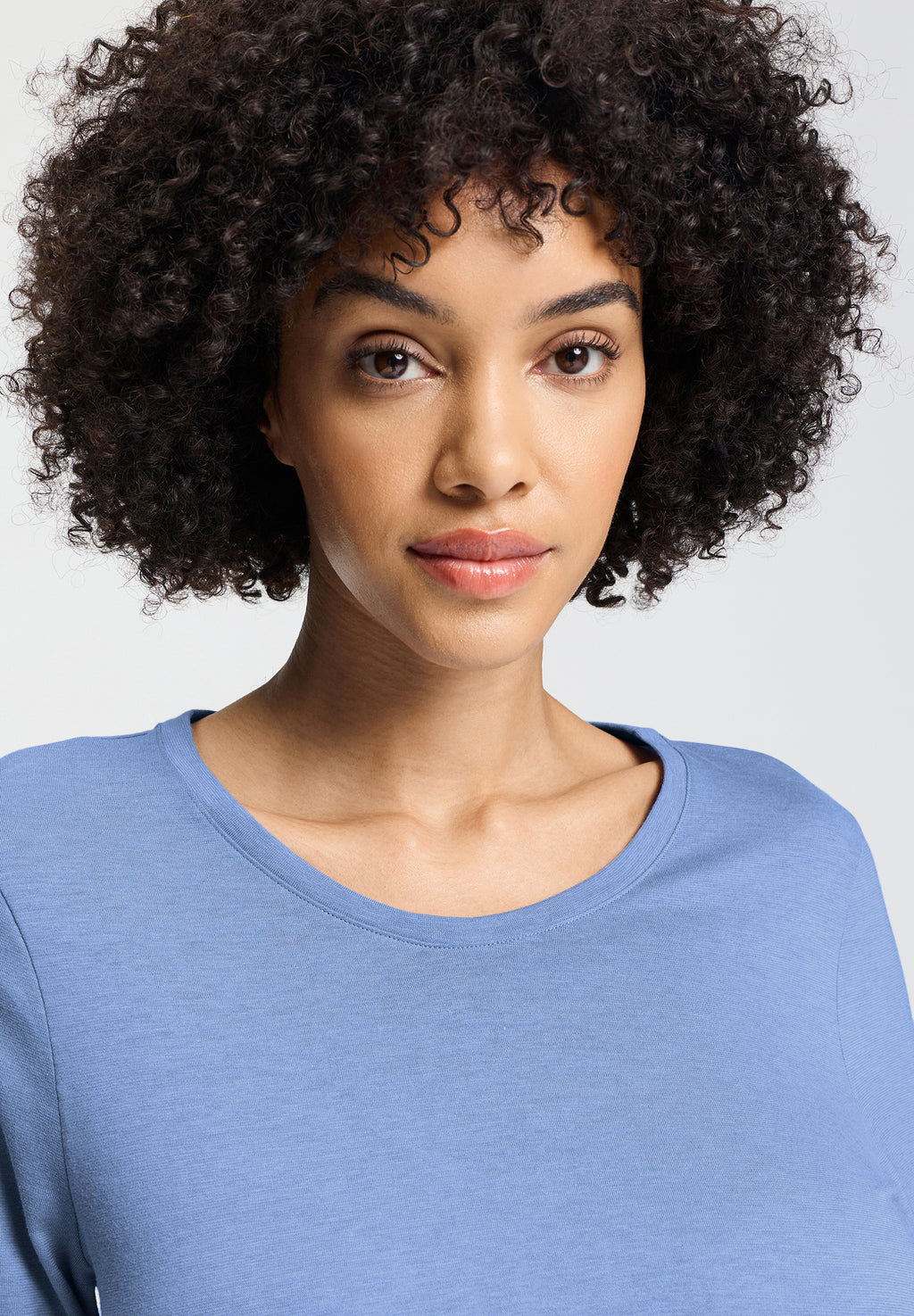 Sleep And Lounge Relaxed Round Neck Top | Bluebird 74844-2599