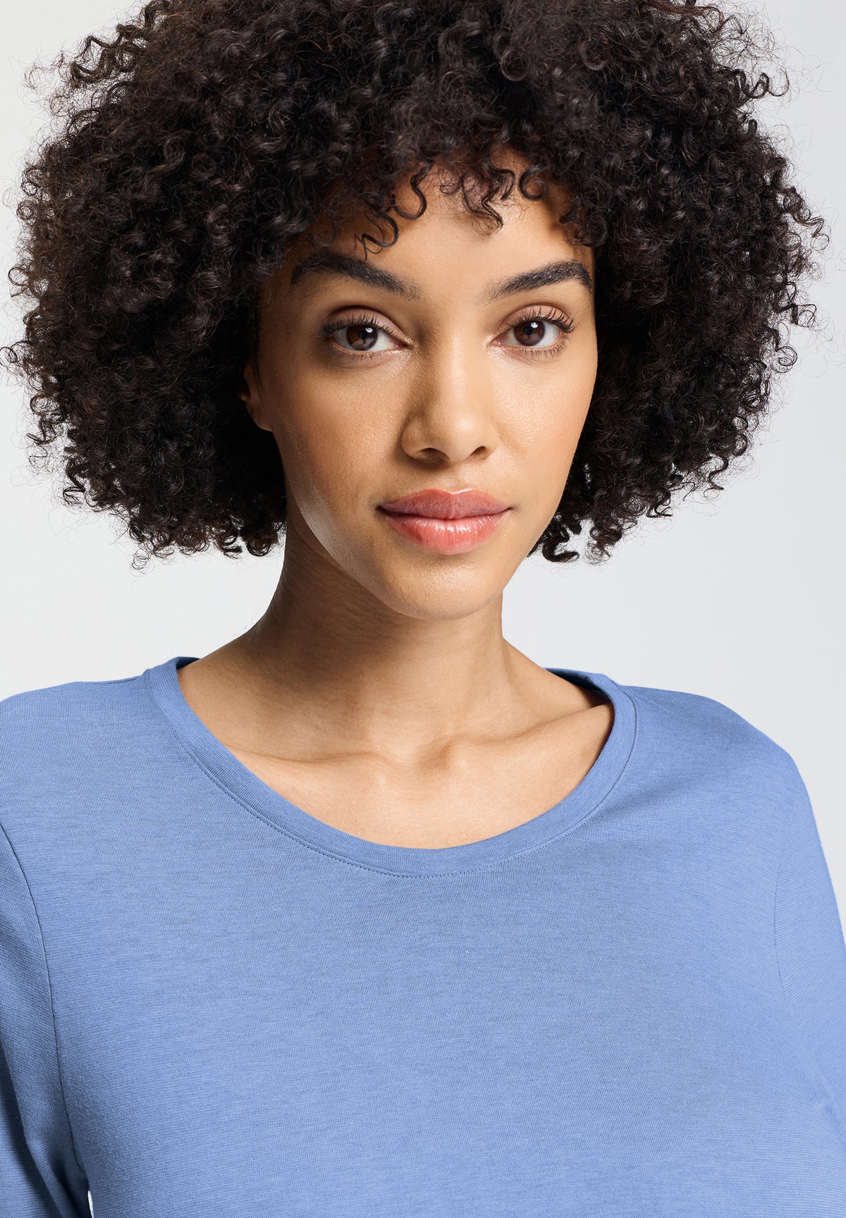 Sleep And Lounge Relaxed Round Neck Top | Bluebird 74844-2599