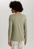 Sleep And Lounge Relaxed Round Neck Top | Crystal Green 74844-2732