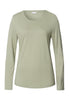 Sleep And Lounge Relaxed Round Neck Top | Crystal Green 74844-2732
