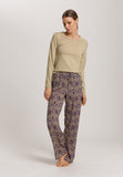Sleep And Lounge Relaxed Round Neck Top | Lemon Pepper 74844-2810
