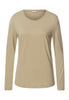 Sleep And Lounge Relaxed Round Neck Top | Lemon Pepper 74844-2810