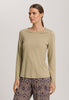 Sleep And Lounge Relaxed Round Neck Top | Lemon Pepper 74844-2810