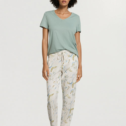 Sleep And Lounge Cotton and TENCEL™ Pants | Flowing Paint 74845-3074