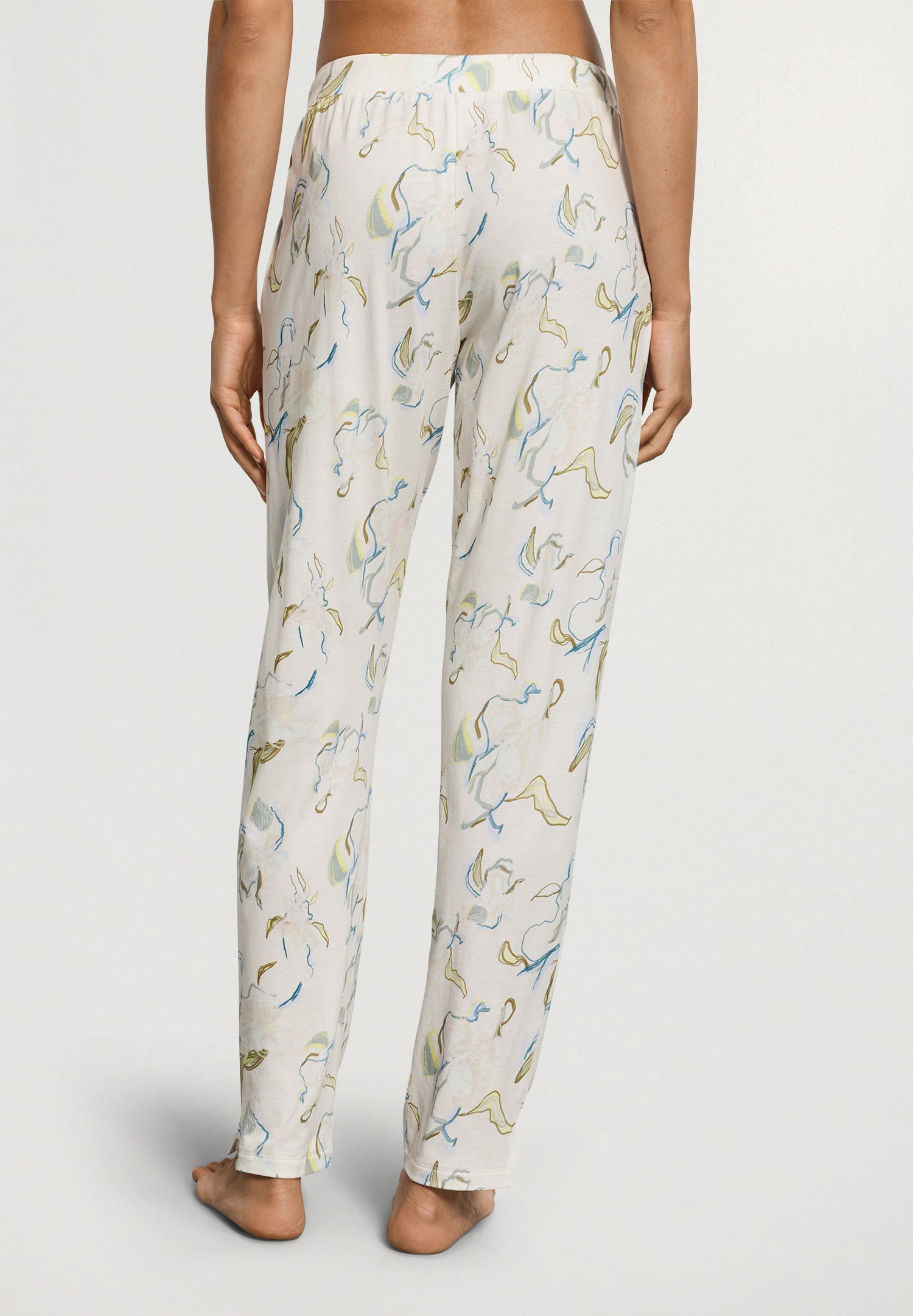 Sleep And Lounge Cotton and TENCEL™ Pants | Flowing Paint 74845-3074