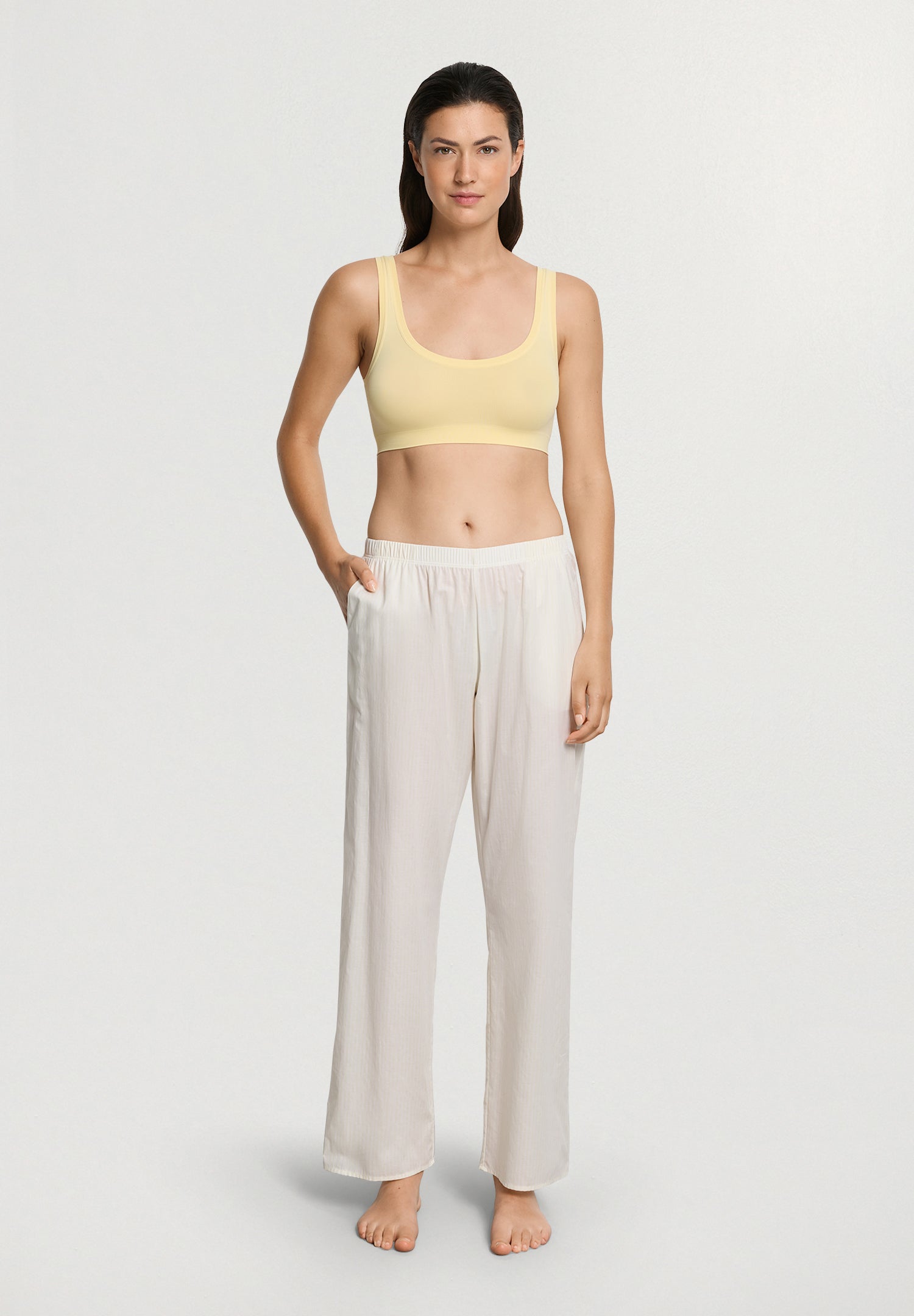 Sleep And Lounge Cotton Pajama Pants | Jolly Citrus 74848-3078