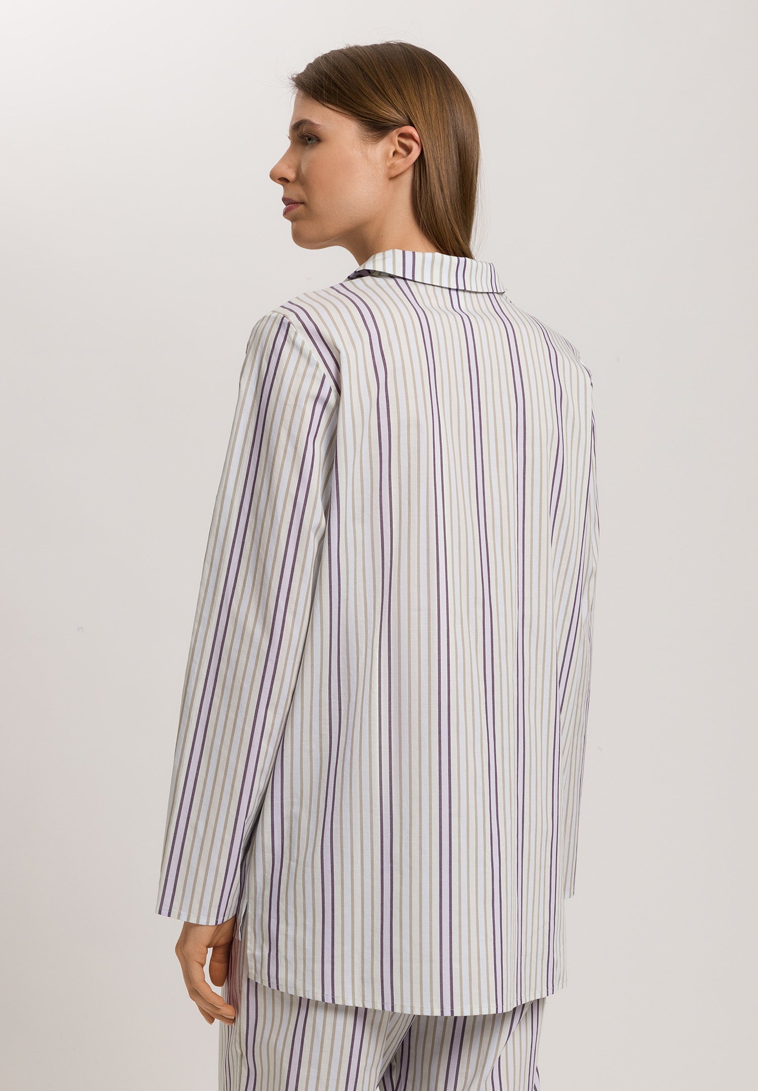 Sleep And Lounge Long Sleeve Bigshirt | Beryl Stripe 74849-3054