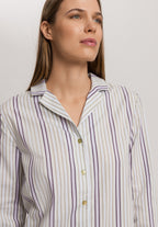 Sleep And Lounge Long Sleeve Bigshirt | Beryl Stripe 74849-3054