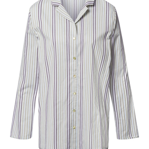 Sleep And Lounge Long Sleeve Bigshirt | Beryl Stripe 74849-3054