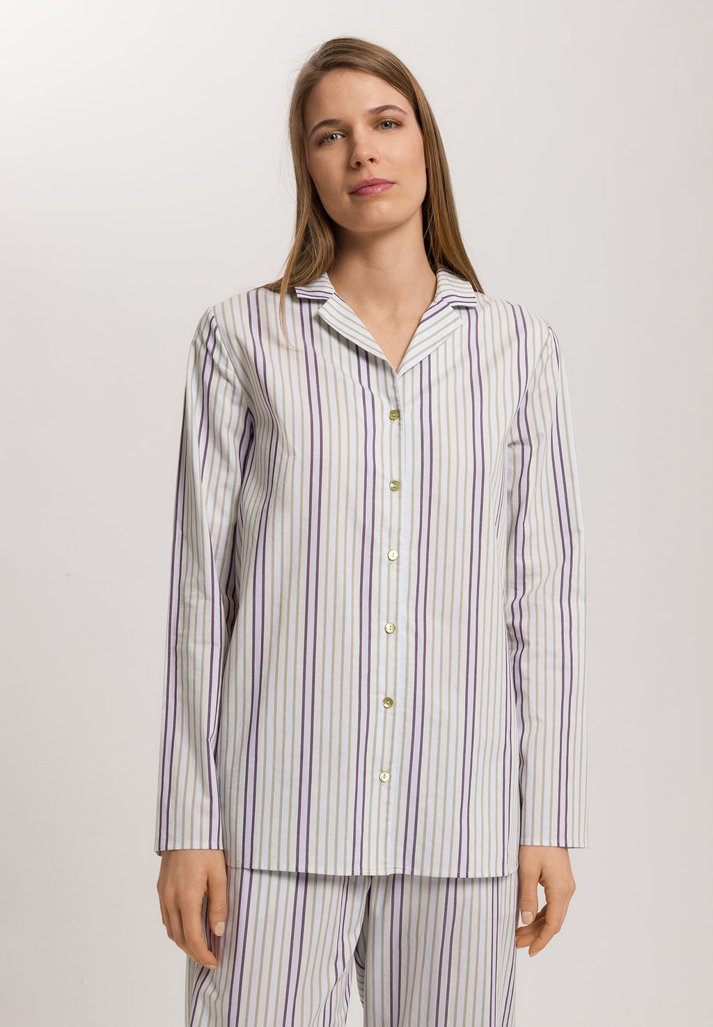 Sleep And Lounge Long Sleeve Bigshirt | Beryl Stripe 74849-3054