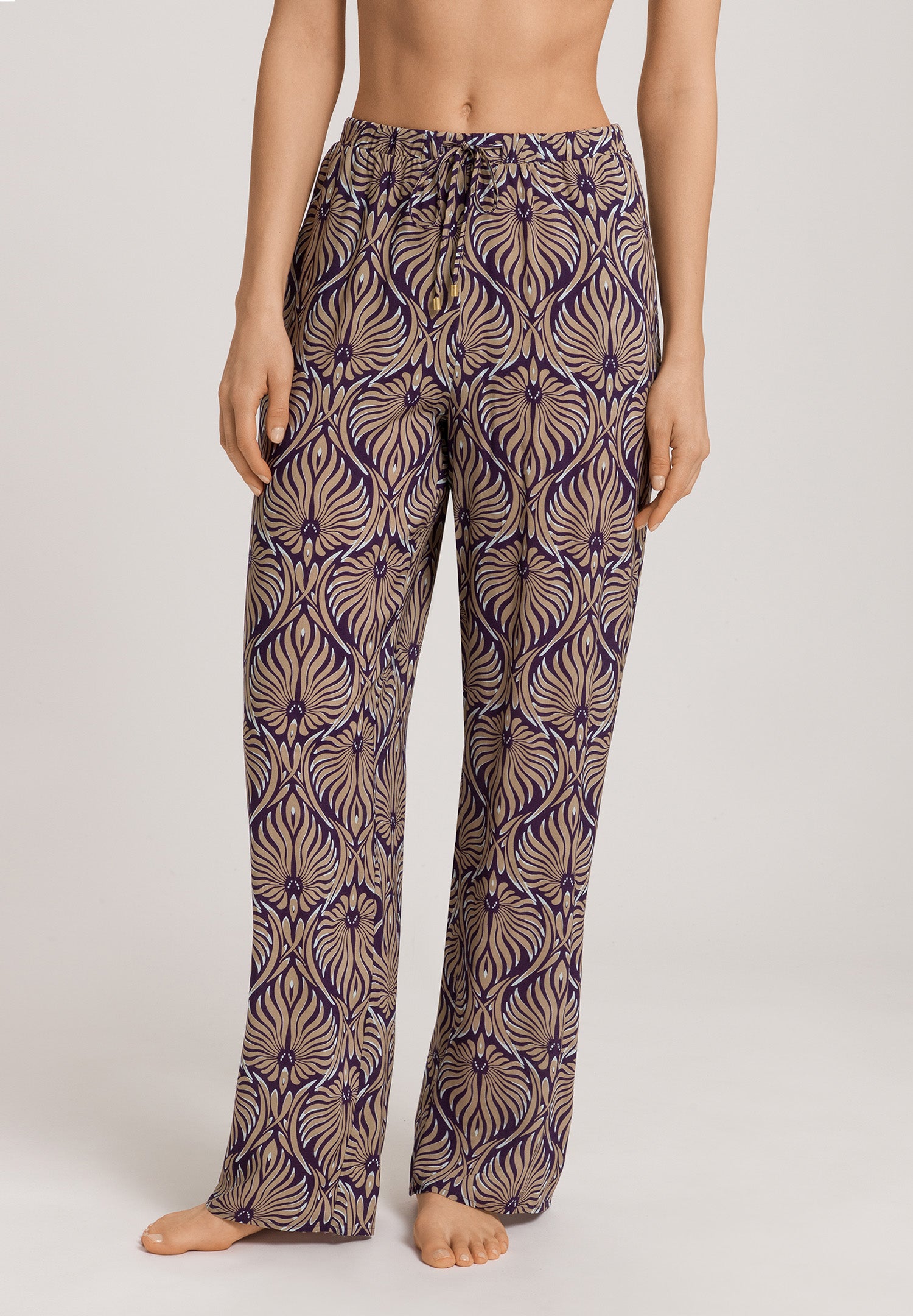 Sleep And Lounge Pants | Amethyst Damask 74850-3049