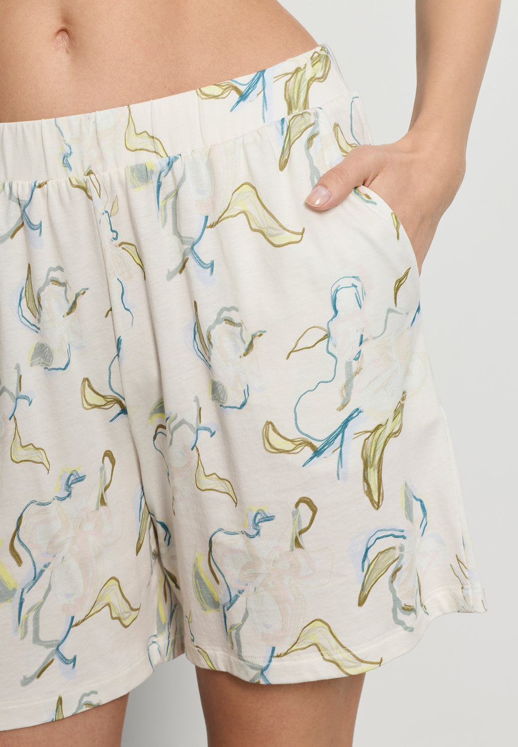 Sleep And Lounge Shorts | Flowing Paint 74852-3074