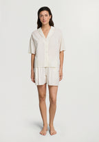 Sleep And Lounge Relaxed Cotton Shorts | Jolly Citrus 74854-3078