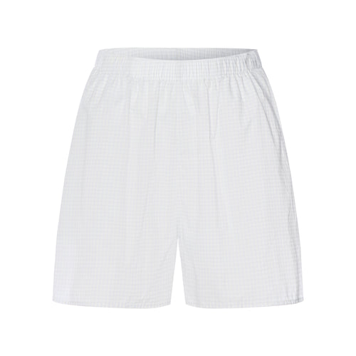 Sleep And Lounge Relaxed Cotton Shorts | Squared Sky 74854-3079