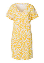 Sleep And Lounge Cotton V-Neck Nightdress 90cm | Golden Ornament 74855-3006