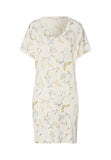Sleep And Lounge Cotton V-Neck Nightdress 90cm | Flowing Paint 74855-3074