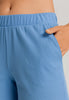 Sleep And Lounge Cotton Rib Shorts | Bay Blue 74856-2542