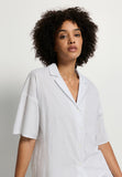 Sleep And Lounge Button Front Shirt | Squared Sky 74866-3079
