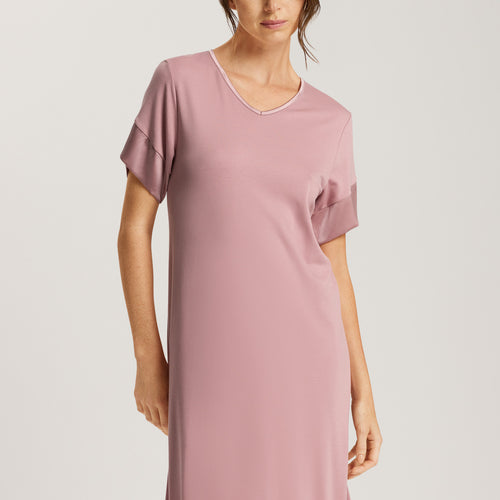 74874 Virginia Short Sleeve Nightgown 100cm - 2312 Woodrose