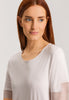 74877 Sophie Short Sleeve Nightgown 100cm - 1393 Rose Cream