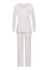 74879 Sophie Long Sleeve Pajama Set - 1393 Rose Cream