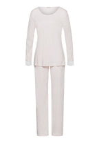 74879 Sophie Long Sleeve Pajama Set - 1393 Rose Cream