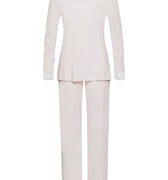 74879 Sophie Long Sleeve Pajama Set - 1393 Rose Cream