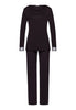 74879 Sophie Long Sleeve Pajama Set - 1478 Dark Acai