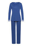 74879 Sophie Long Sleeve Pajama Set - 2546 Blue Horizon