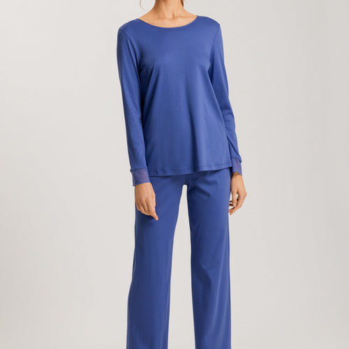 74879 Sophie Long Sleeve Pajama Set - 2546 Blue Horizon