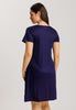 74886 Eva Short Sleeve Nightgown 95cm - 2621 Evening Blue