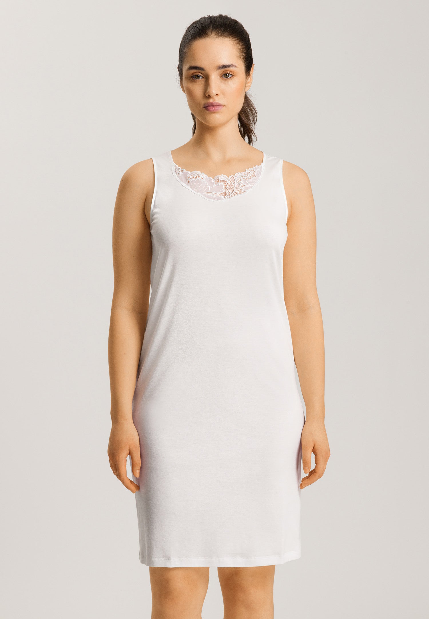 74890 Anne Tank Gown 100cm - 102 Off White