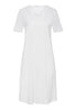 74891 Anne Short Sleeve Nightgown 100cm - 102 Off White