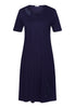74891 Anne Short Sleeve Nightgown 100cm - 2621 Evening Blue