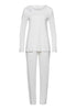 74894 Anne Long Sleeve Pajama Set - 102 Off White