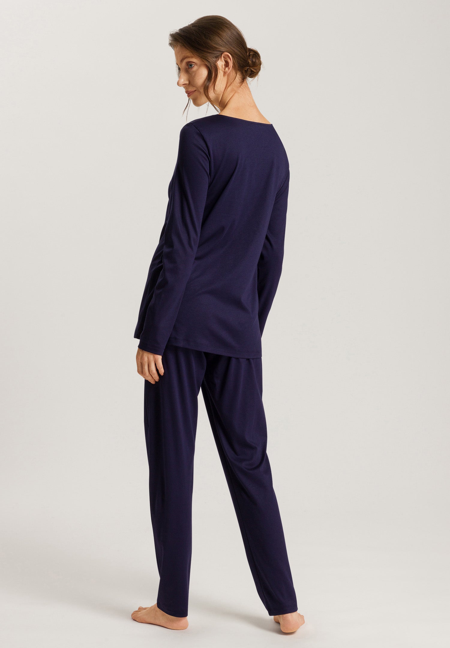 74894 Anne Long Sleeve Pajama Set - 2621 Evening Blue