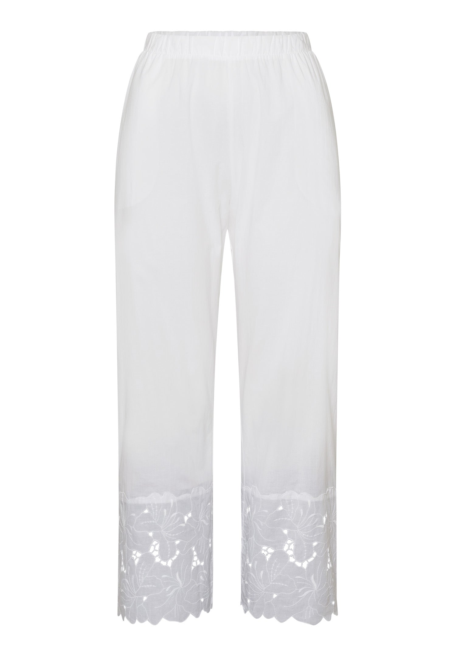 74898 Clara Crop Pants - 101 White