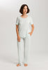 Natural Elegance Flowy Round Neck Top | Vapor Melange 74902-3011