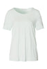 Natural Elegance Flowy Round Neck Top | Vapor Melange 74902-3011