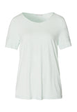 Natural Elegance Flowy Round Neck Top | Vapor Melange 74902-3011